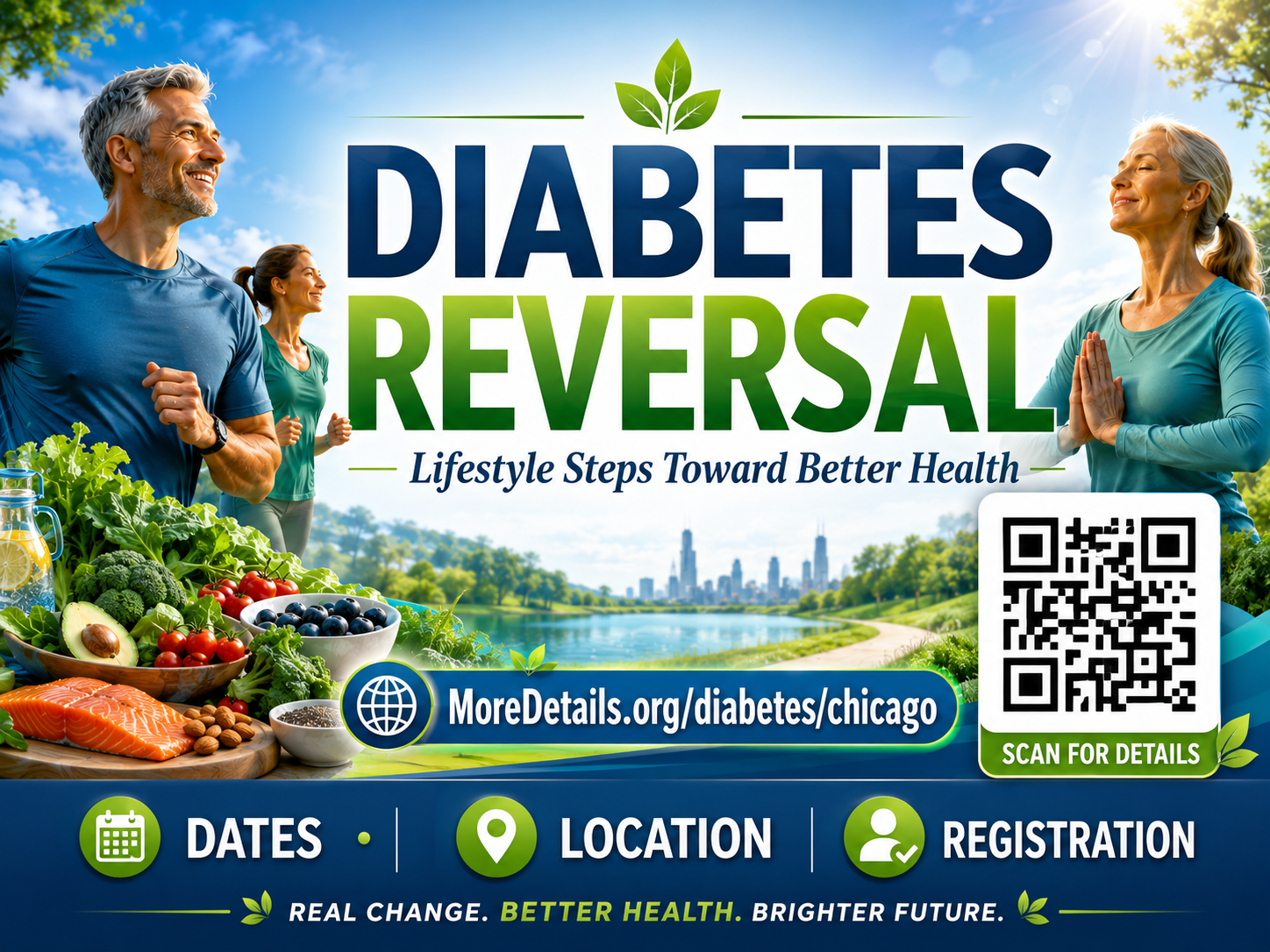Diabetes Reversal Seminar sign example